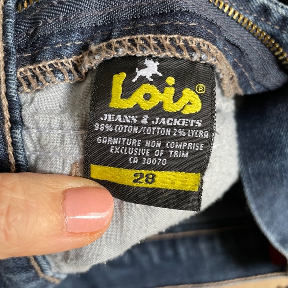 Capris length Jeans.  Made in Canada size 28 - Picture 10 of 11